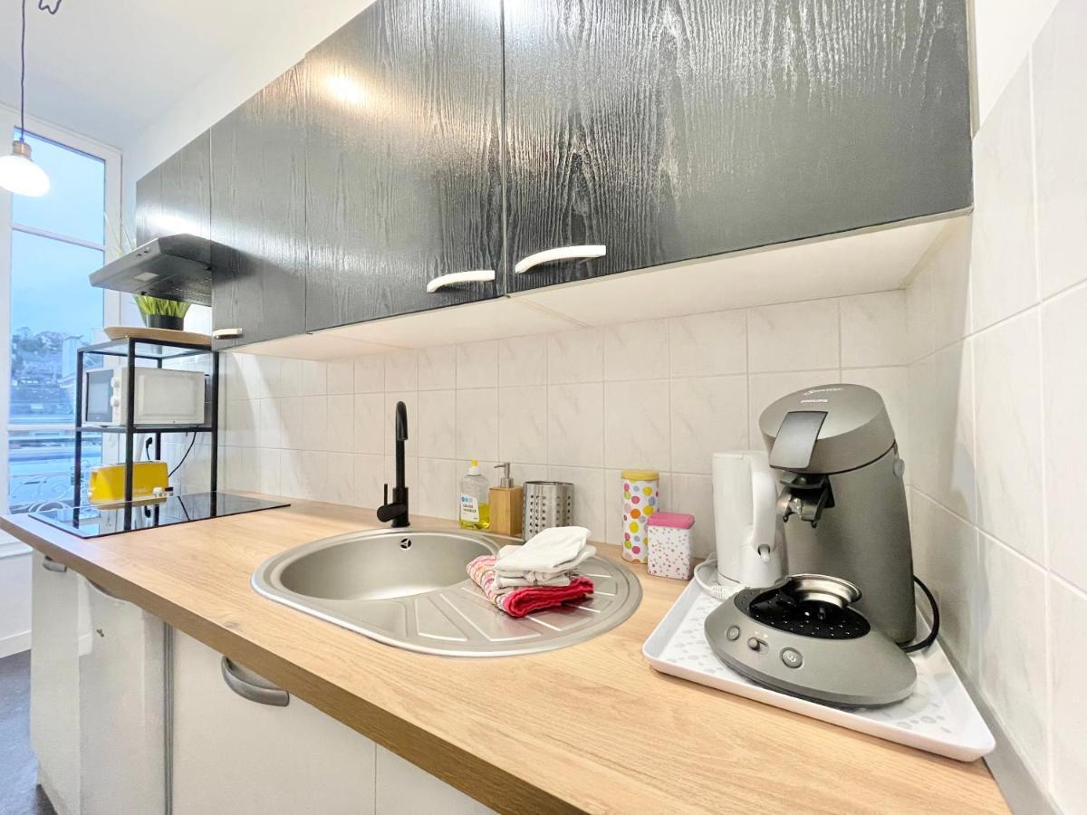 Le Passerelle 1G - Confort - Wifi - Centre Ville A Pied Quimper Buitenkant foto